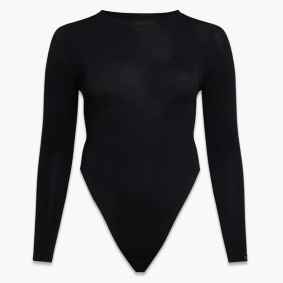 New with tags savage x fenty Rihanna seamless teddy size XS black bodysuit - Picture 1 of 5